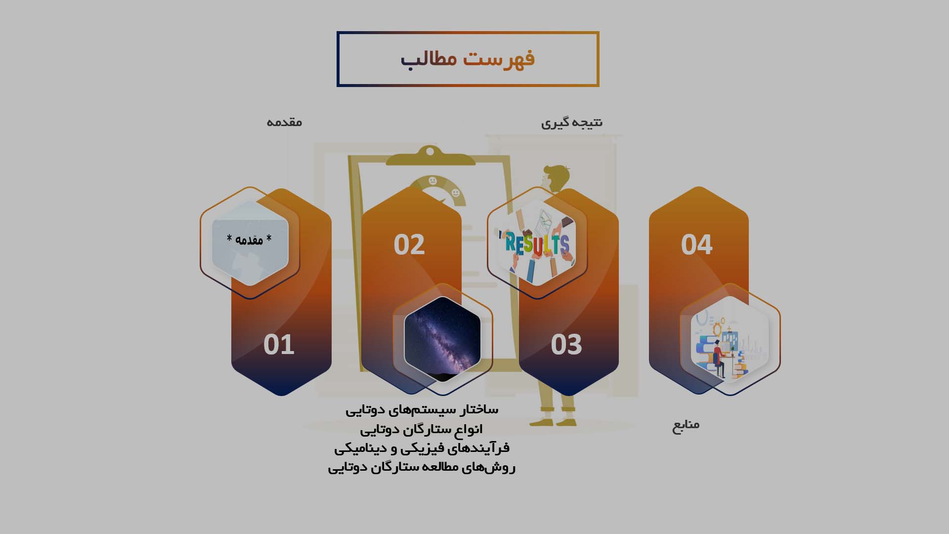 پاورپوینت در مورد ستارگان دوتایی